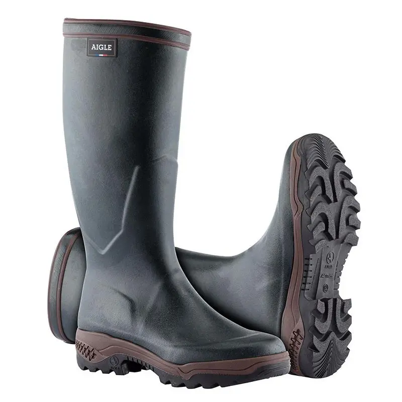 Botas De Agua Katiuskas Caza Aigle Parcours 2 Verde Caucho Multicapa